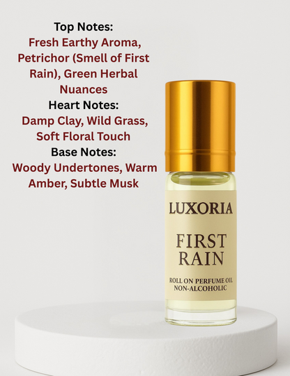 First Rain Attar ( Gilly Mitty )– Mini Roll-On Collection (4ml)