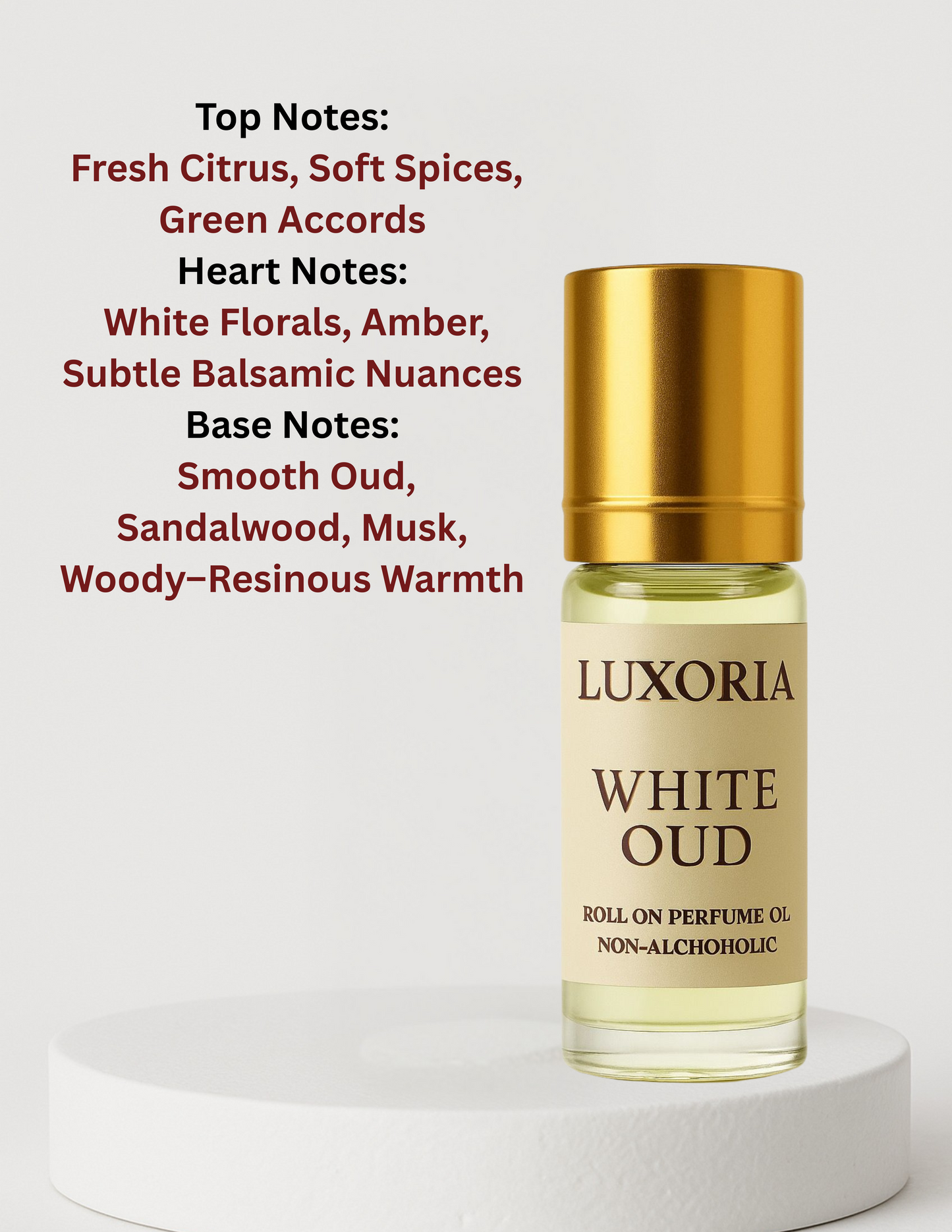 White Oud Attar – Mini Roll-On Collection (4ml)