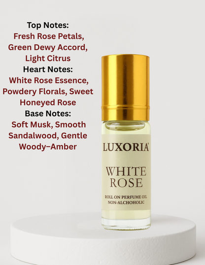 White Rose Attar – Mini Roll-On Collection (4ml)