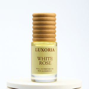 White Rose Attar – Premium Wooden Cap Collection (7ml)